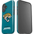 NFL Jacksonville Jaguars Teal Distressed iPhone 16 Impact Case